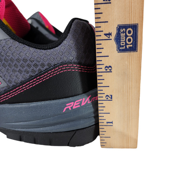 New Balance 589v1 Work Shoe Women 9.5 Gray Pink Composite Toe Slip Resist Hazard - Picture 16 of 16